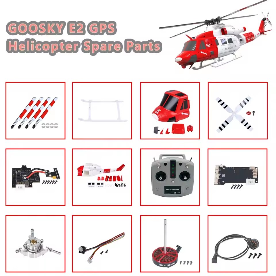 Rc Helicopter Bag - GOOSKY E2 GPS UH-1Y hélicoptère pièces